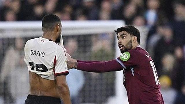 '베팅 혐의 논란' 파케타, 리버풀전 퇴장 뒤 SNS로 축구협회 저격!…