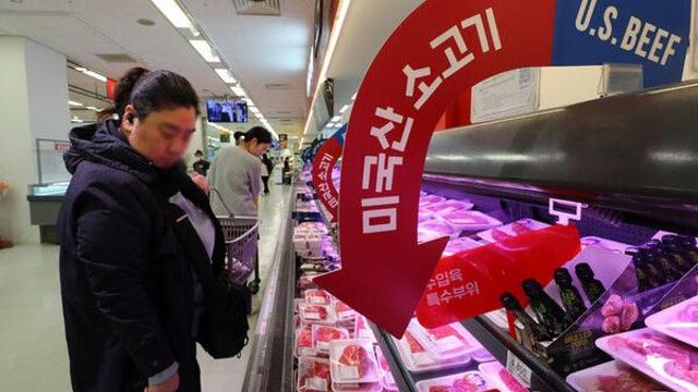 환율 상승에도 수입육 가격 하락…소·돼지고기 모두 전년比 낮아