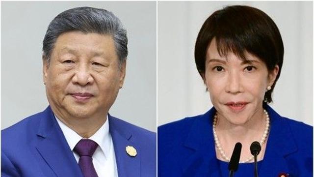 中, 다카이치 '대만 지위 미정'에 또 발끈…