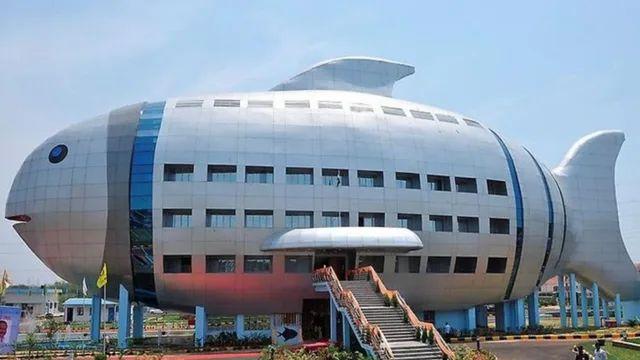 싱글벙글 인도 국립수산개발위원회 건물