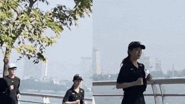 수지X김선호, 베트남서 나란히 포착… “한 줄로 매너 러닝” [IS하이컷]