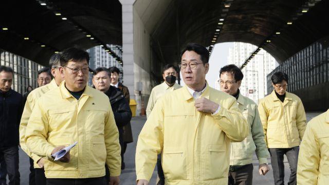 화성특례시 동탄숲생태터널 인근 차량통제·보수 본격 착수