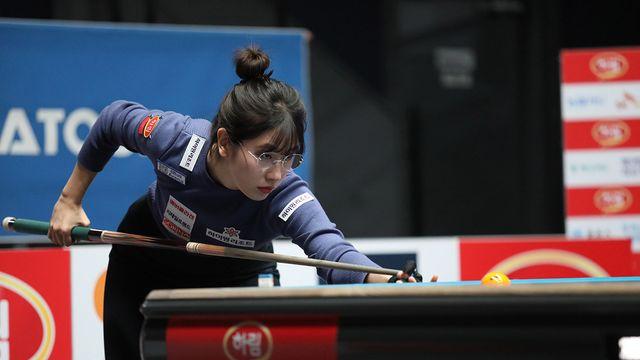 '돌아온 3쿠션 여왕' 이미래, 히가시우치 꺾고 8경기 연속 승리…김민영 박예원 히다 '16강 진출'[하림 LPBA 챔피언십]