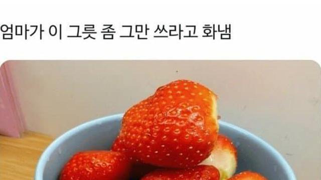 부모 속터지는 자식 밥그릇