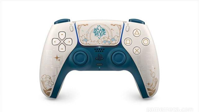 티바트 문양 수놓인 '원신' 한정판 PS5 컨트롤러 공개