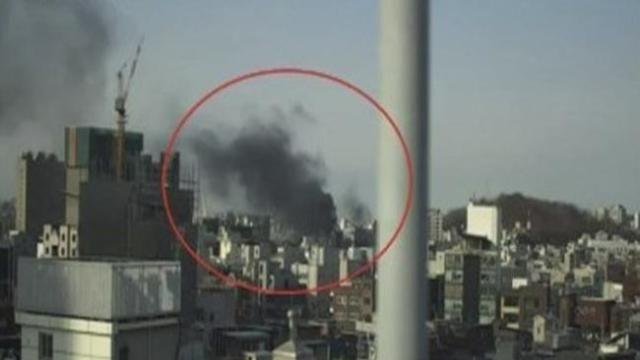 마포구 성산동 자동차정비소 화재 완전 진화…한때 대응 1단계