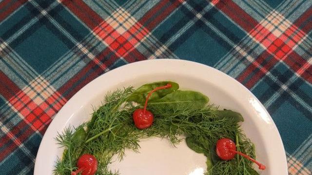 크리스마스 리스 만들었어요. ????