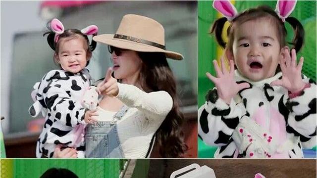 '슈돌' 엘라, 아기 젖소로 변신…‘흥요정 DNA 폭발’