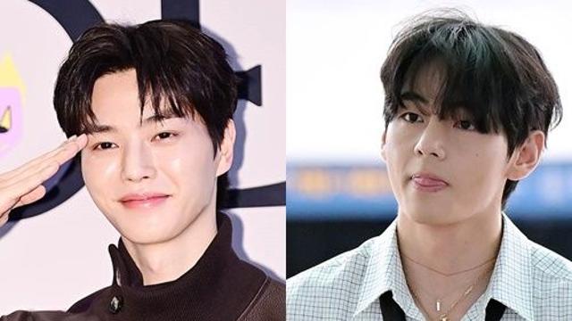 잘생긴 애 옆에 또…BTS 뷔X송강, 만찢남들 고깃집 만남에 '들썩' [엑's 이슈]