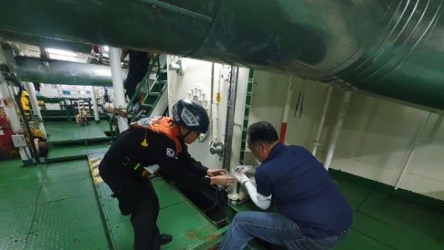 완도해경, 미세먼지 저감 나선다..선박 연료유·비산먼지 발생 사업장 점검