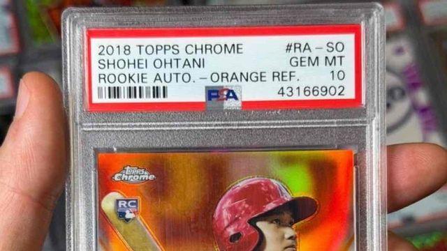 오타니 싸인 카드 가격 ㄷㄷ