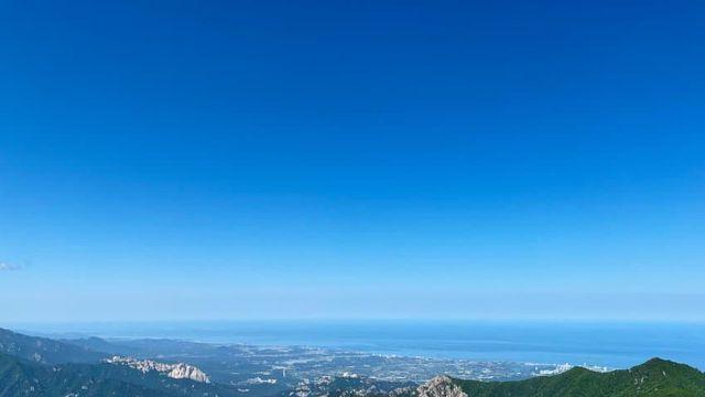 맑은날 등산 사진...몇장...