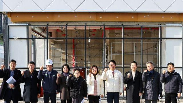 안산시의회 도시환경委, 신안산선 한양대정거장(가칭) 현장 점검