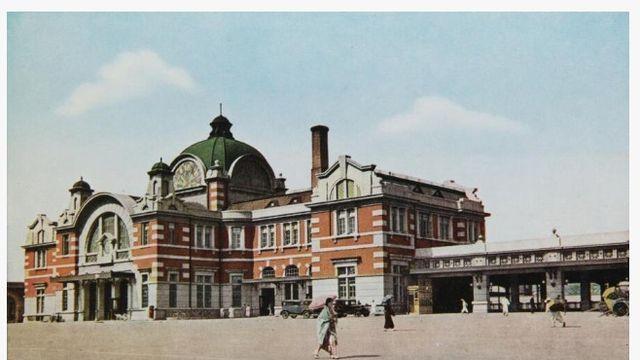 1925년 경성역 완공 당시 내부 모습