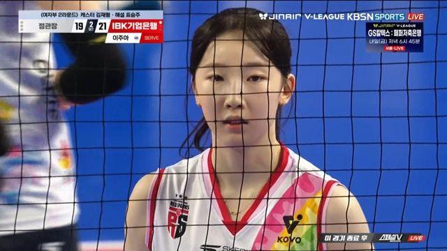 최서현 배구선수 미모 수준