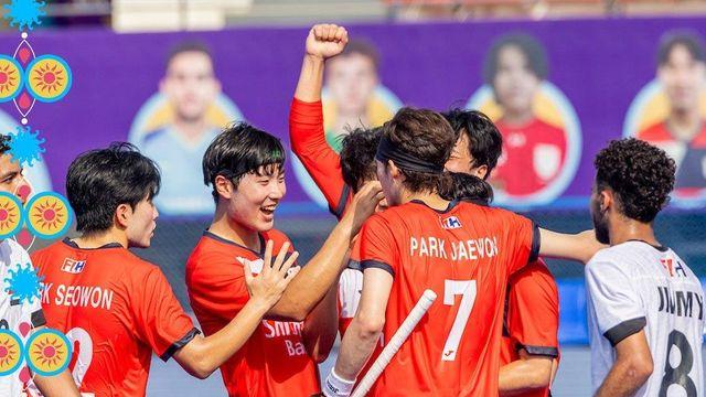 한국, 주니어 남자하키 월드컵서 이집트 꺾고 17-20위전 진출