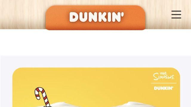 그저께 출시된 던킨 x 심슨 콜라보