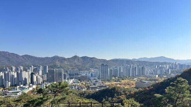 과천의 새로운 힐링 포인트 ‘해누리 전망대’…관악산 자락에 문열어