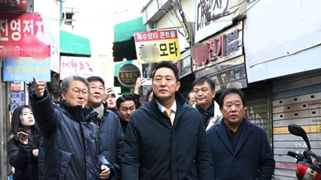 서울시장, 종묘~남산 녹지축 낙후 도심에 경쟁력 불어넣을 것