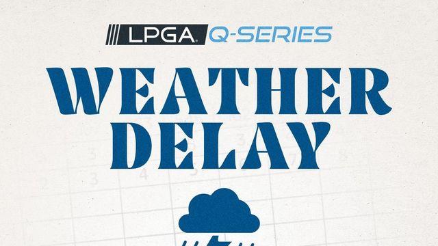 LPGA Q시리즈 1라운드, 코스 상태 안 좋아 하루 연기