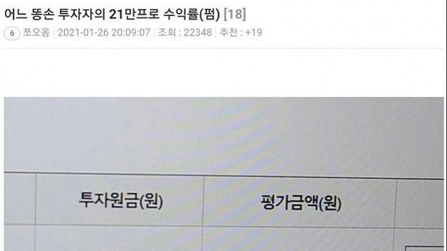 5년 묵혀둔 주식이 21만% 수익률
