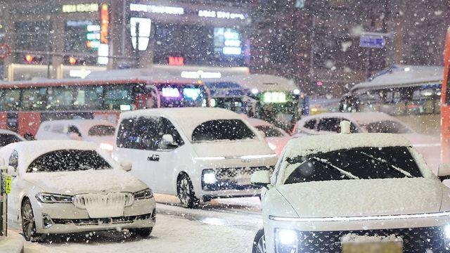 올해 수도권 첫눈, 대설 특보 발령