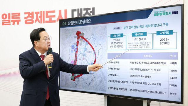 대전시, 산단 535만 평 조성에 박차