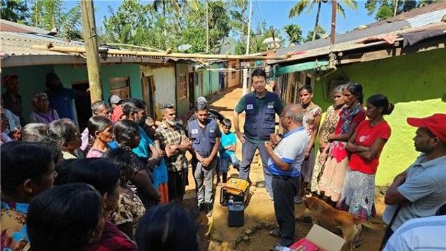 기아대책, '홍수·산사태 피해' 스리랑카서 긴급구호 활동