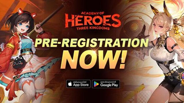 그라비티 네오싸이언, 턴제 수집형 RPG ‘학원삼국지’ 동남아시아 및 대만∙홍콩∙마카오 지역 사전 예약 시작