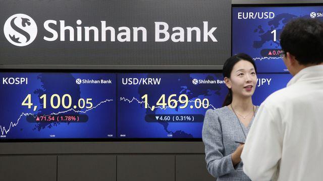 코스피, 외국인·기관 '쌍끌이'에 4100선 탈환… 11월 중순 이후 처음