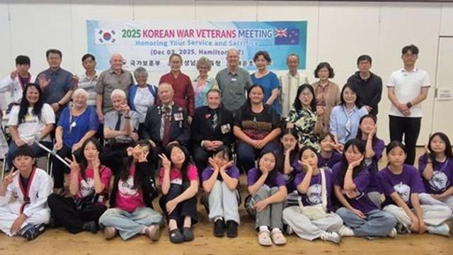 한국 초등생들, 뉴질랜드 6·25 참전용사 찾아 '보은의 밤'