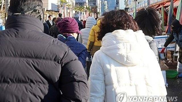 충북 대체로 흐림…낮 기온 5∼9도