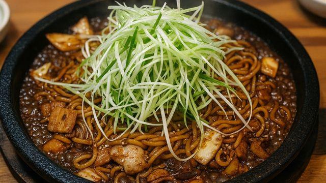 '생방송 투데이' 돌판 짜장, 오늘의 맛집