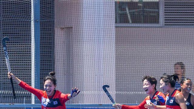 한국, 주니어 여자하키 월드컵 3차전서 뉴질랜드에 역전승