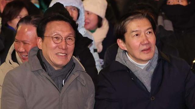 차기 주자 지지율, 조국 8% 1위