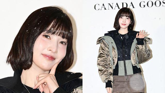 조이, 말라도 너무 마른 '각선미' 깜짝…첫눈 오는 날 더 화사해진 '과즙 여신'