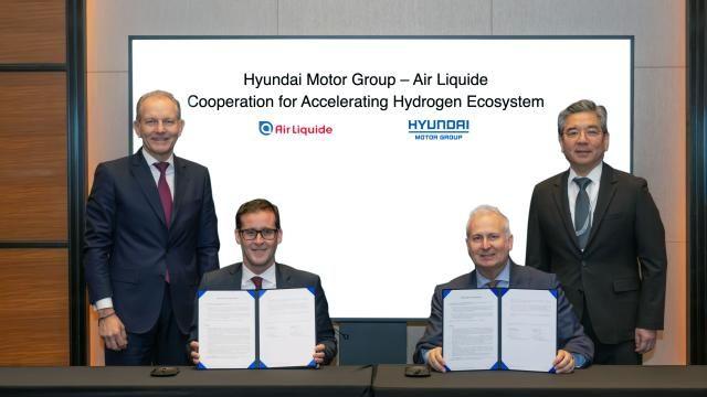 현대차그룹, 에어리퀴드와 수소 생태계 확대 협력