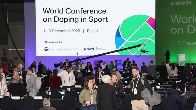 '아시아 최초' WADA 총회, 부산선언 채택하며 폐회…5일 간 일정 성황리에 종료