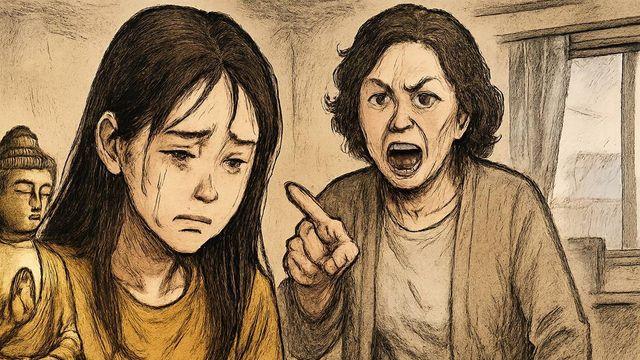 “공시 준비 중 어머니 몰래 불교로 개종했는데 발각... 무리한 요구 어떻게 해야 하나”