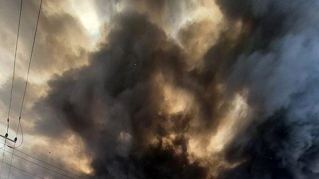 경북 칠곡 섬유공장 불 초진…공장 4개동 타(종합)