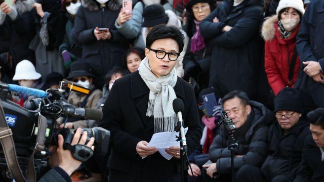 한동훈, 특검 향해 '민주당 하청업자' 일갈 