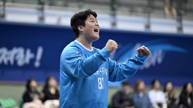 '안재필 골키퍼 14SV 철벽방어' 인천도시공사, 상무 제물로 4연승 질주