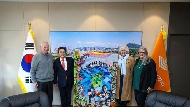 '6·25 순교' 선교사 기리는 예술품, 전쟁기념관 기증