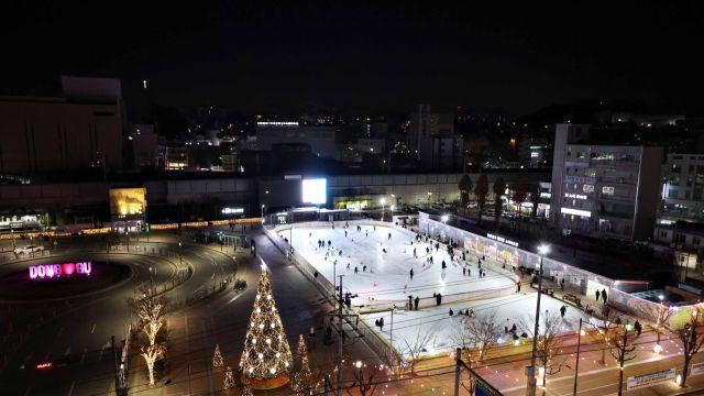 인천 동구, 화도진스케이트장 12일 개장…겨울 낭만 품은 도심 속 명소로