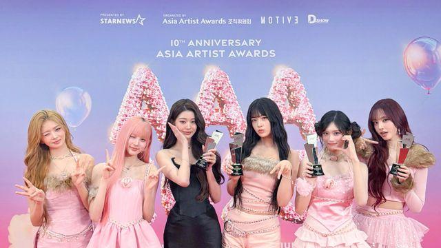 아이브, 'AAA 2025'서 대상 '올해의 노래' 포함 3관왕+장원영 3관왕