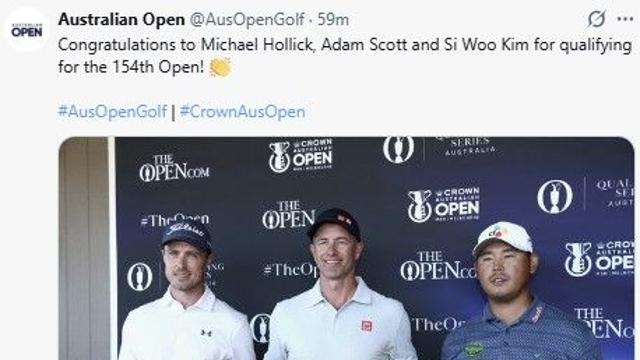 김시우, DP월드투어 호주오픈 3위…내년 디오픈 출전권 확보