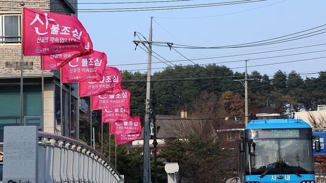강원 동해안 낮 최고 11도…대기 건조 '산불 주의'
