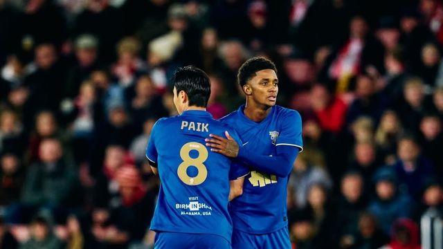 ‘부상 컴백’ 백승호 2G 연속 풀타임 ‘완전 회복’…버밍엄은 아쉬운 패배