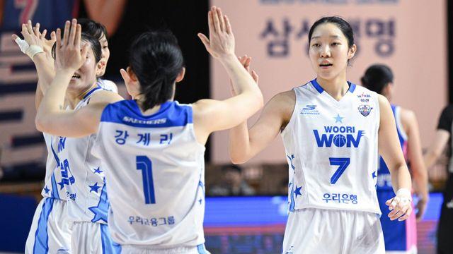 이민지 시즌 최다 14점+김단비 더블-더블…우리은행, 3연패 탈출→반등 시동 걸었다