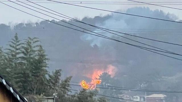 충남 부여군 임천면서 산불…1시간 8분 만에 주불 진화